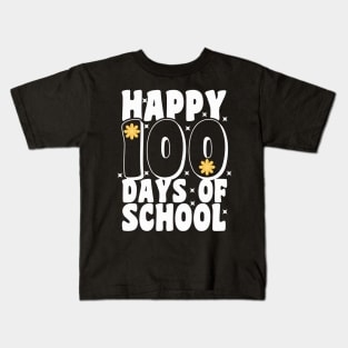 100 Days of School 100th Day of School Back to School Happy 100 Days Of School 100 Days Celebration Teacher Gift Kids T-Shirt